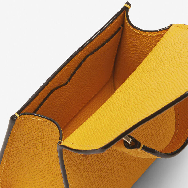 Iside Belt Bag - Yellow Sun - Millepunte calf leather - Valextra - 4