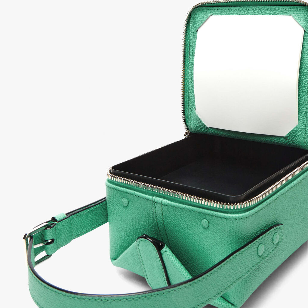 Borsa Tric Trac - Verde LatteMenta - Vitello VS - Valextra - 4