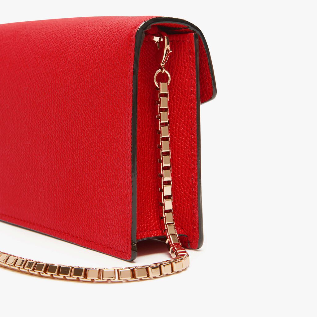 Iside clutch bag - Love Red - Vitello VS - Valextra - 5