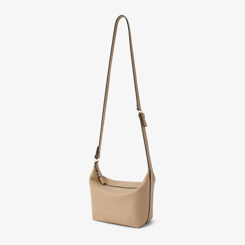Mochi Sublime Top Handle Mini Bag - Cashmere Beige - Sublime smooth leather - Valextra - 3