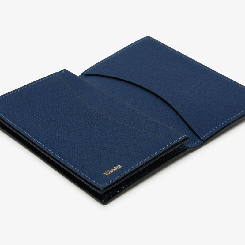 Card Case Onda - Sapphire Blue - Millepunte calf leather - Valextra - 2