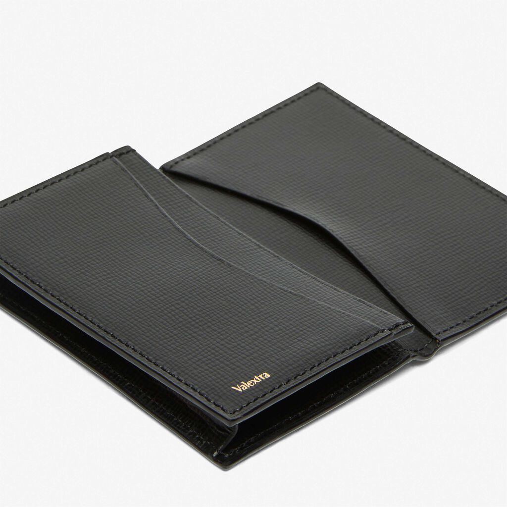 Card Case Onda - Black - Cuoio VL - Valextra - 3