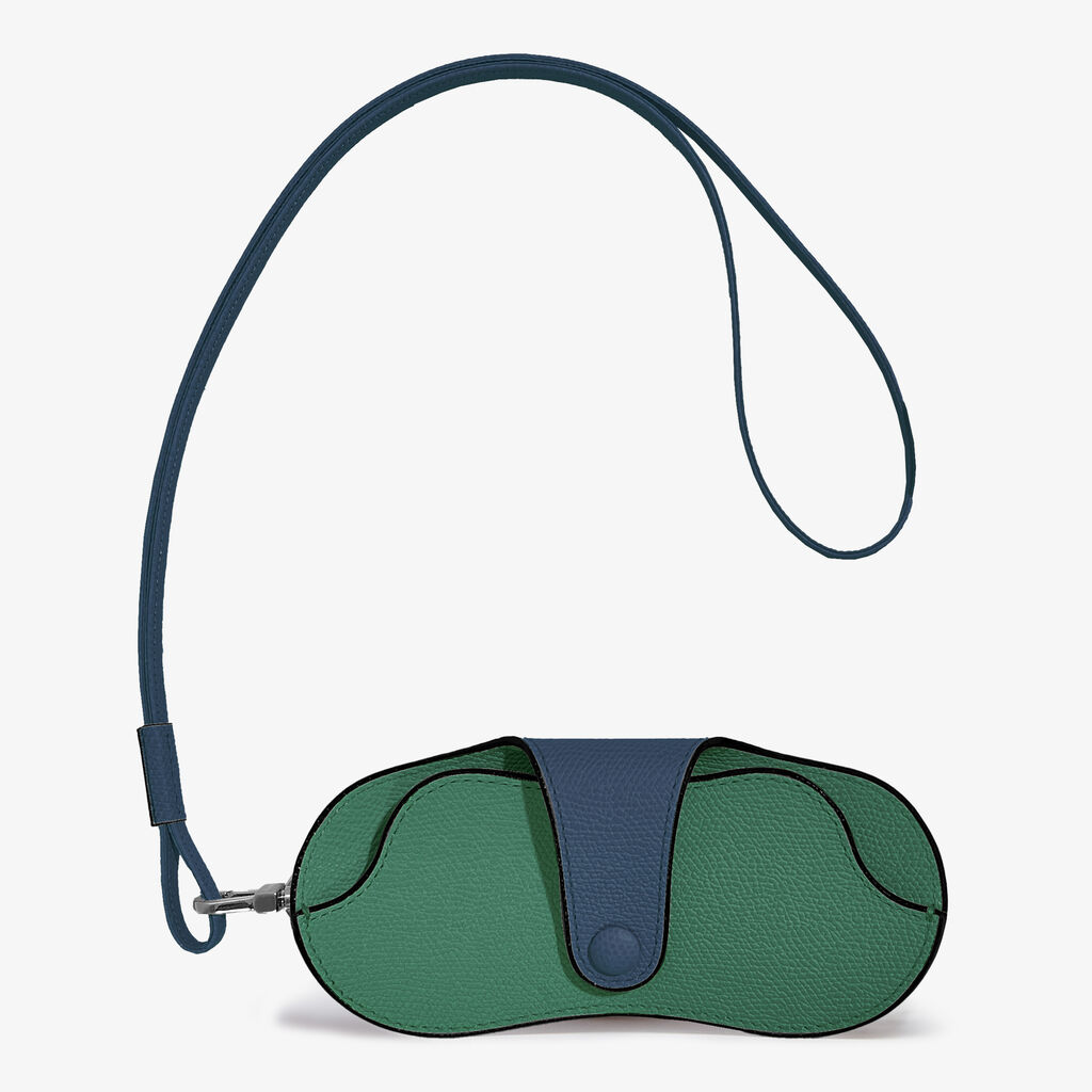 Customised glasses Case with lanyard -  - Vitello VS - Valextra - 1