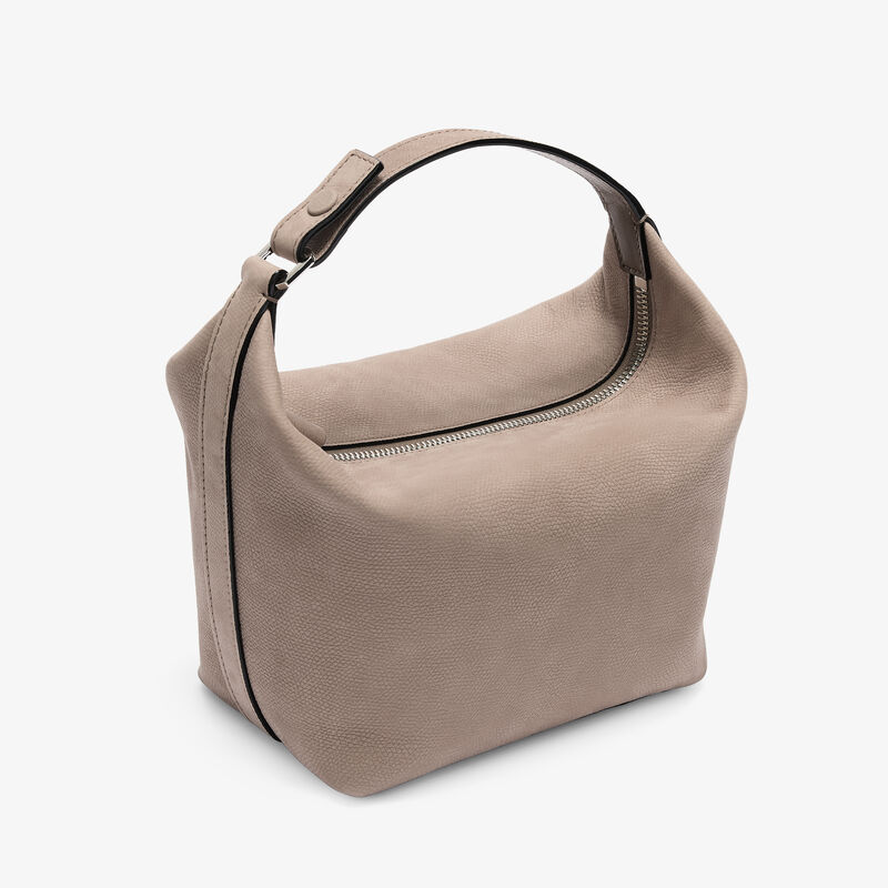 Mochi Senso Top Handle Mini Bag -  - Vitello Millepunte Nabuk - Valextra - 4