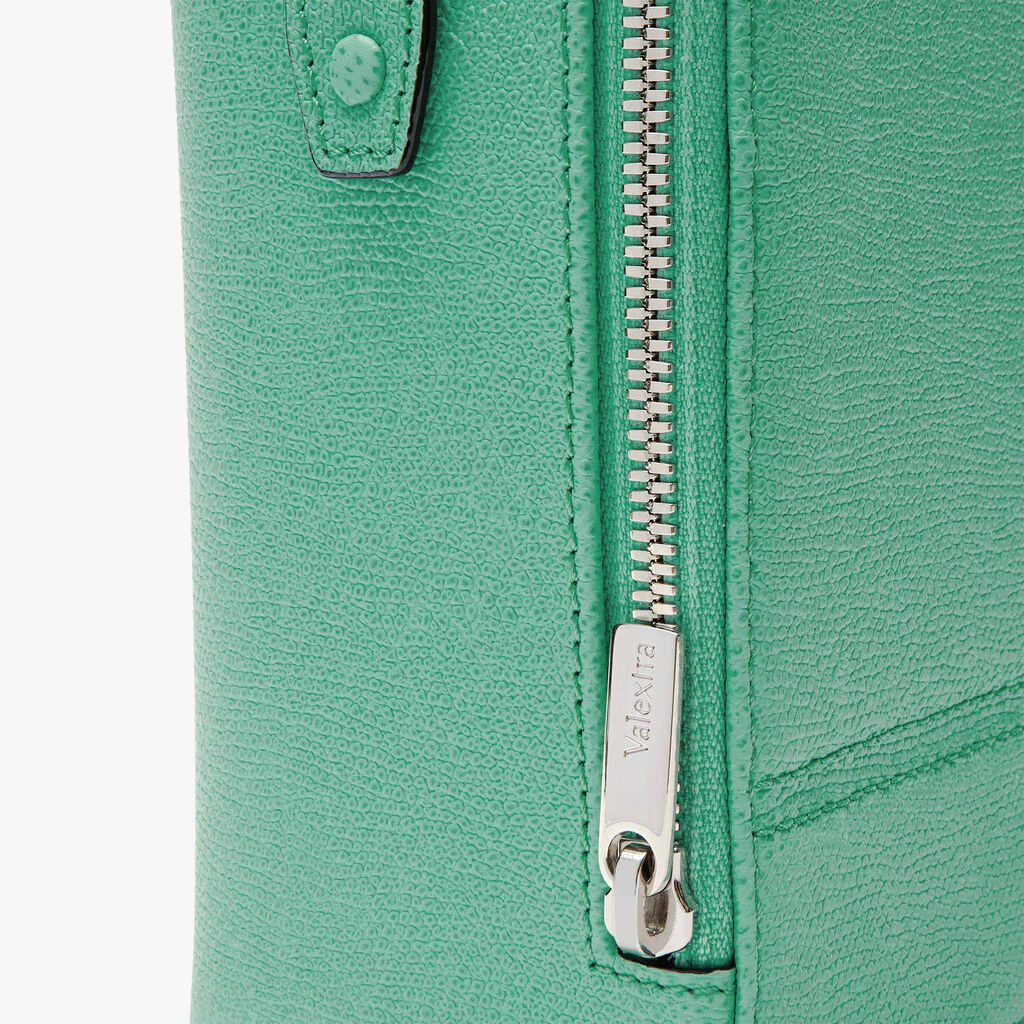 Borsa Tric Trac - Verde LatteMenta - Vitello VS - Valextra - 3