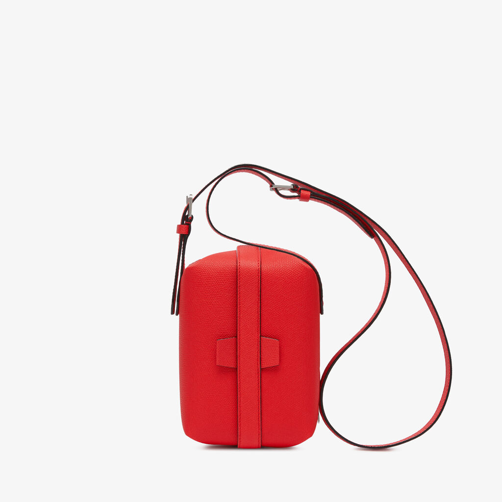 Borsa Tric Trac - Rosso Cremisi - Vitello VS - Valextra - 1