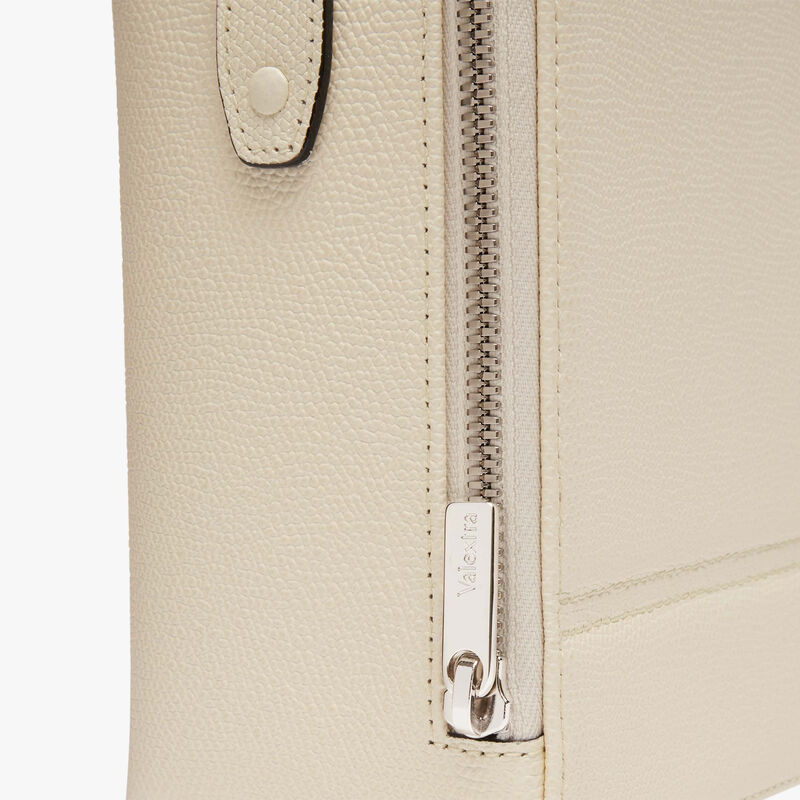Tric Trac Bag - Pergamena White - Millepunte calf leather - Valextra - 5