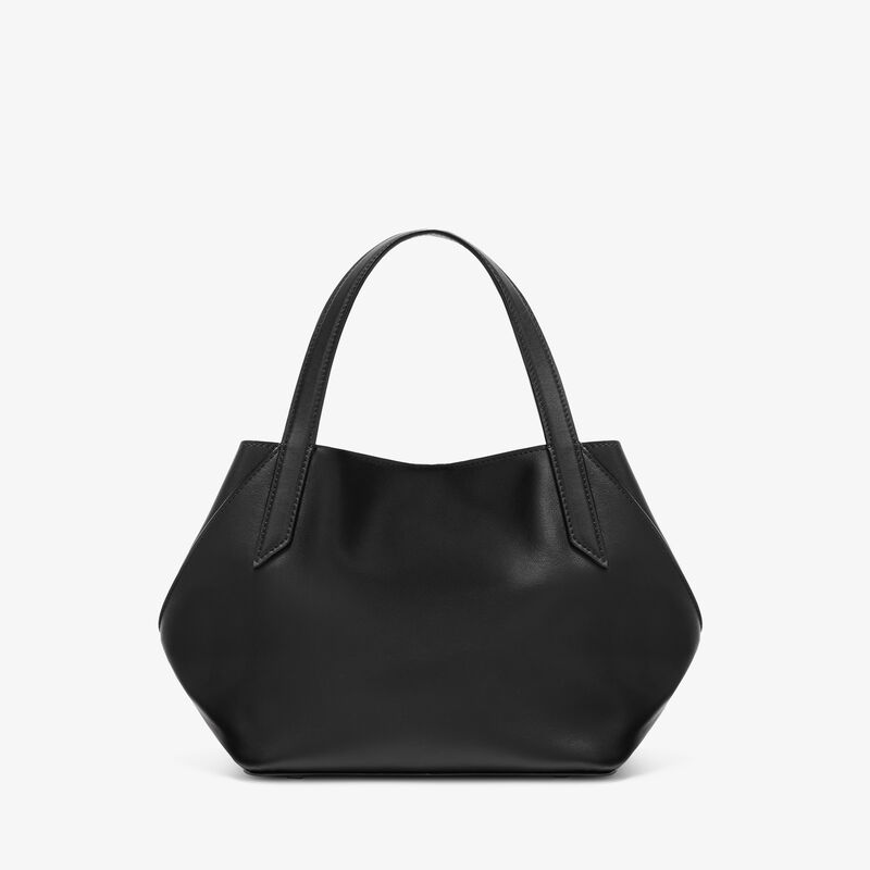 Gio Sublime Two Handles Bag - Black - Sublime smooth leather - Valextra - 7
