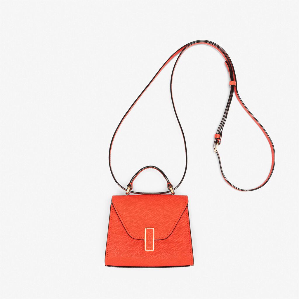 Iside Belt Bag - Poppy Red - Vitello VS - Valextra - 2