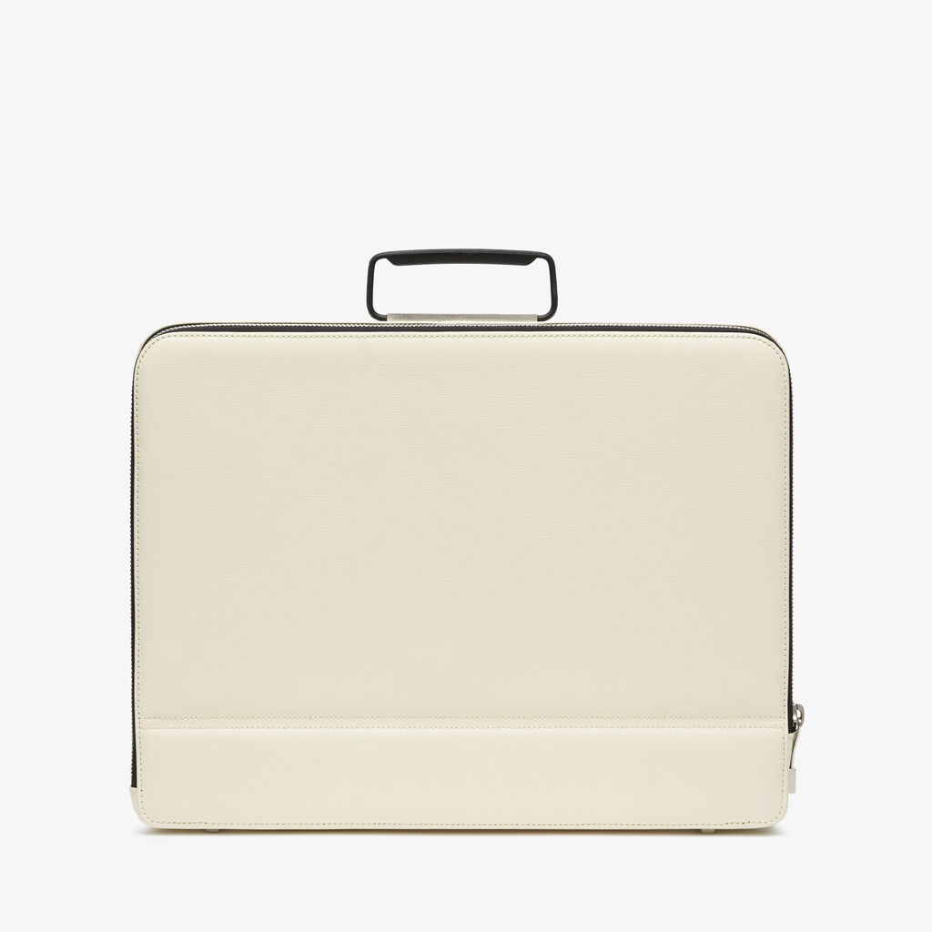 Premier Briefcase 24H - Pergamena White - Cuoio VL - Valextra - 1