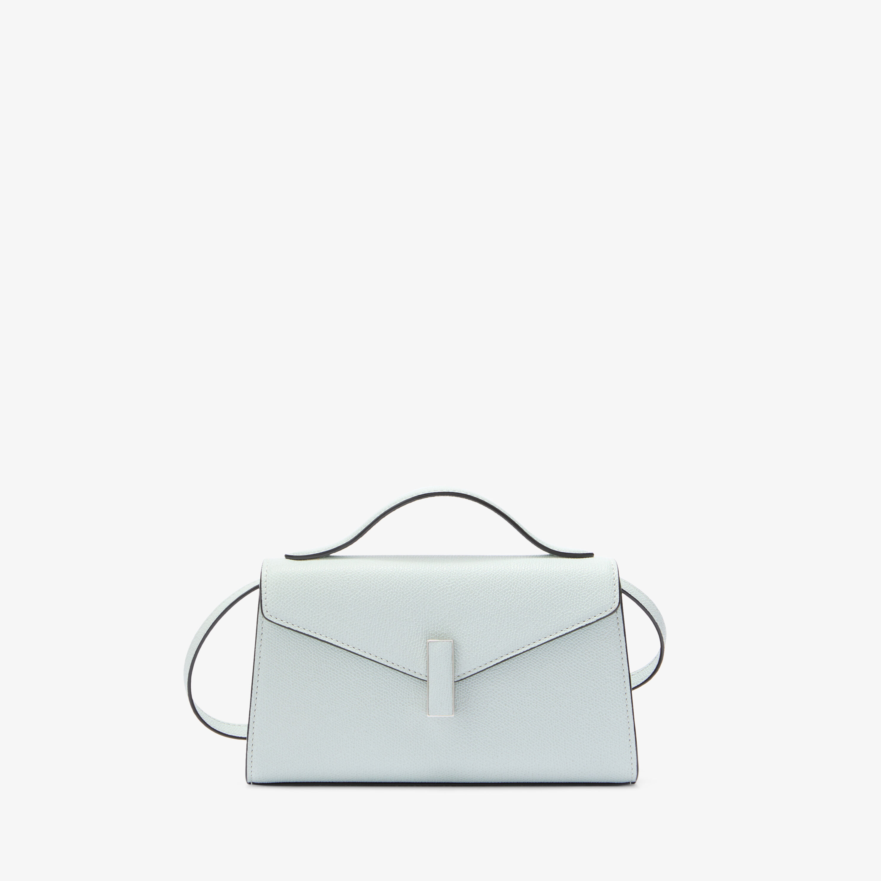 Millepunte calf leather Iside Tìn Top Handle Bag in BIC | Valextra