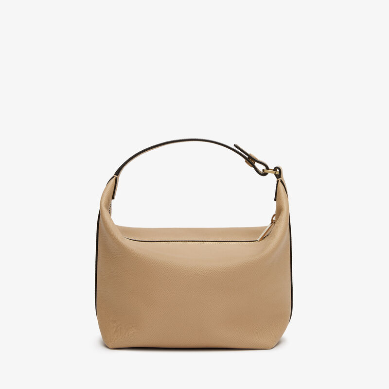 Mochi Top Handle Mini Bag - Cashmere Beige - Millepunte Soft calf leather - Valextra - 5