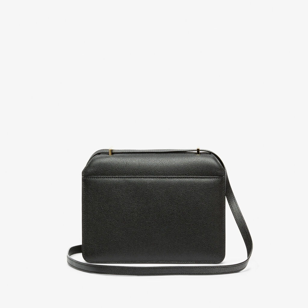 Nolo crossbody medium bag - Black - Vitello VS - Valextra - 6