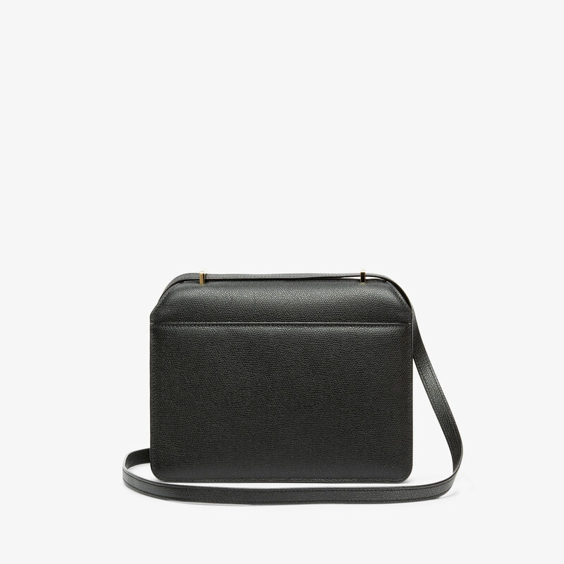 Nolo crossbody medium bag - Black - Vitello VS - Valextra - 5