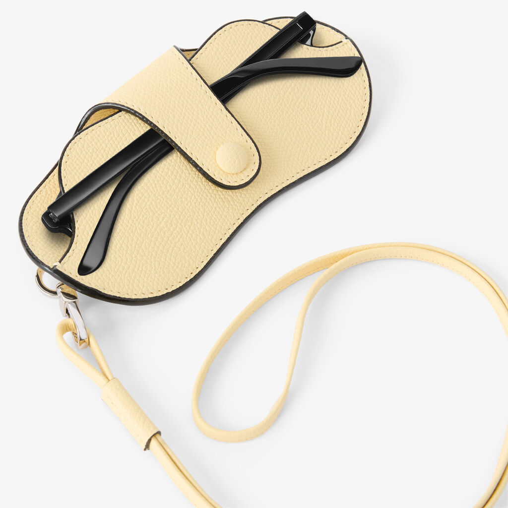 Glasses Case with Lanyard -  - Millepunte calf leather - Valextra - 2
