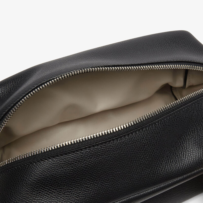 Origami Crossbody Medium Bag - Black - Millepunte Soft calf leather - Valextra - 4