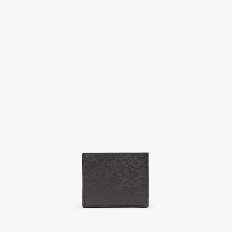 Wallet 4Cc With Coin Holder - Smokey Grey - Millepunte calf leather - Valextra - 3