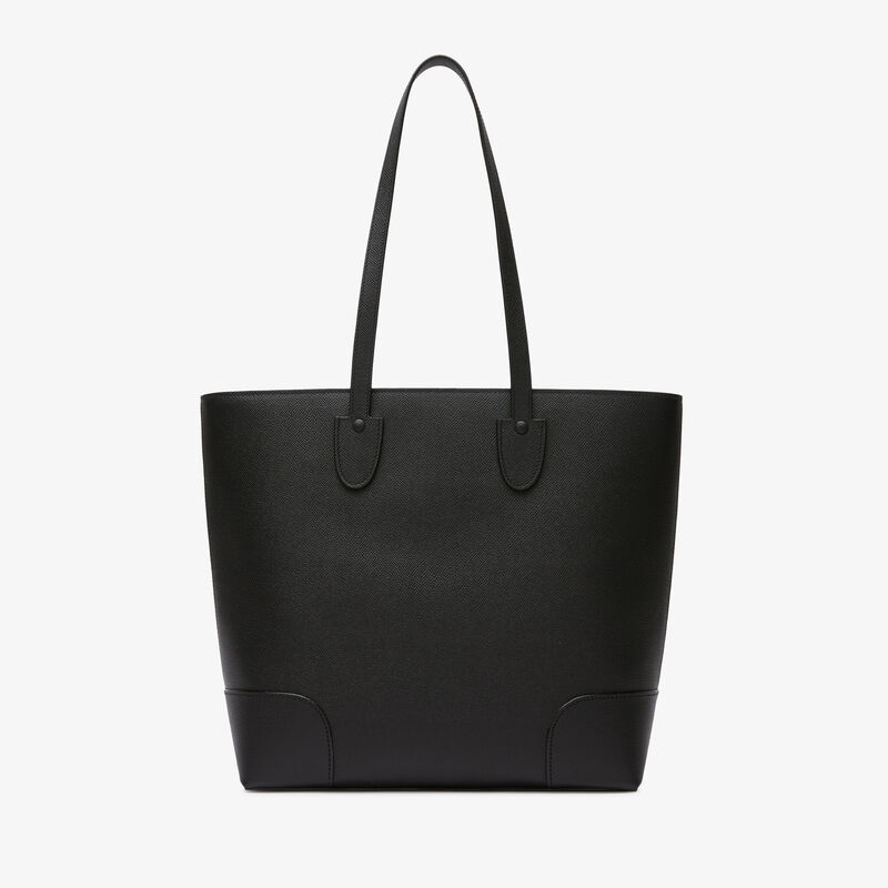 Babila Tote Mini Bag - Black - Millepunte Soft calf leather - Valextra - 1