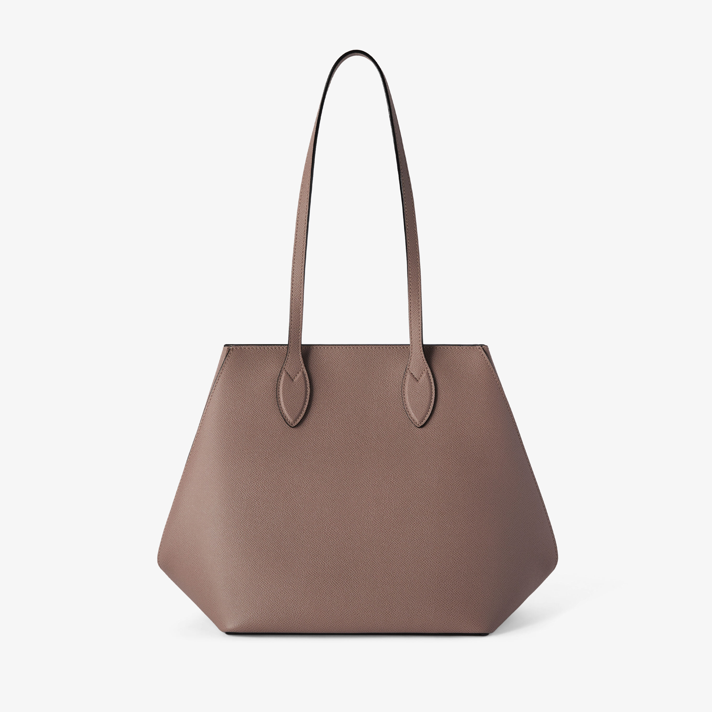 Women's Beige Luxury Leather Shopping Medium Bag | Valextra Vivi