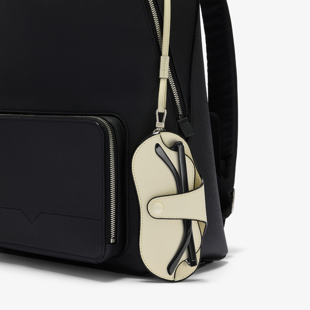 Winter Sports Glasses Case with Lanyard -  - Vitello VS-Stampa Milano Cortina - Valextra - 4