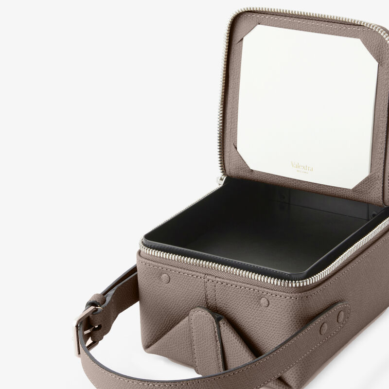 Tric Trac Bag - Sahara Brown - Millepunte calf leather - Valextra - 5