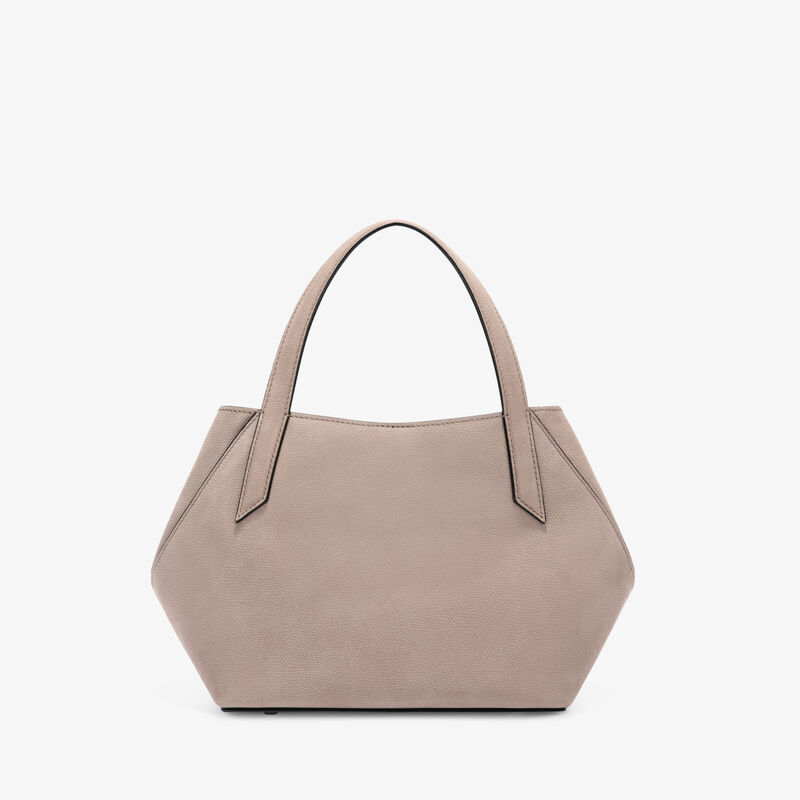 Gio Senso Two Handles Bag - Nude Pink - Millepunte Nubuk Senso Leather - Valextra - 7