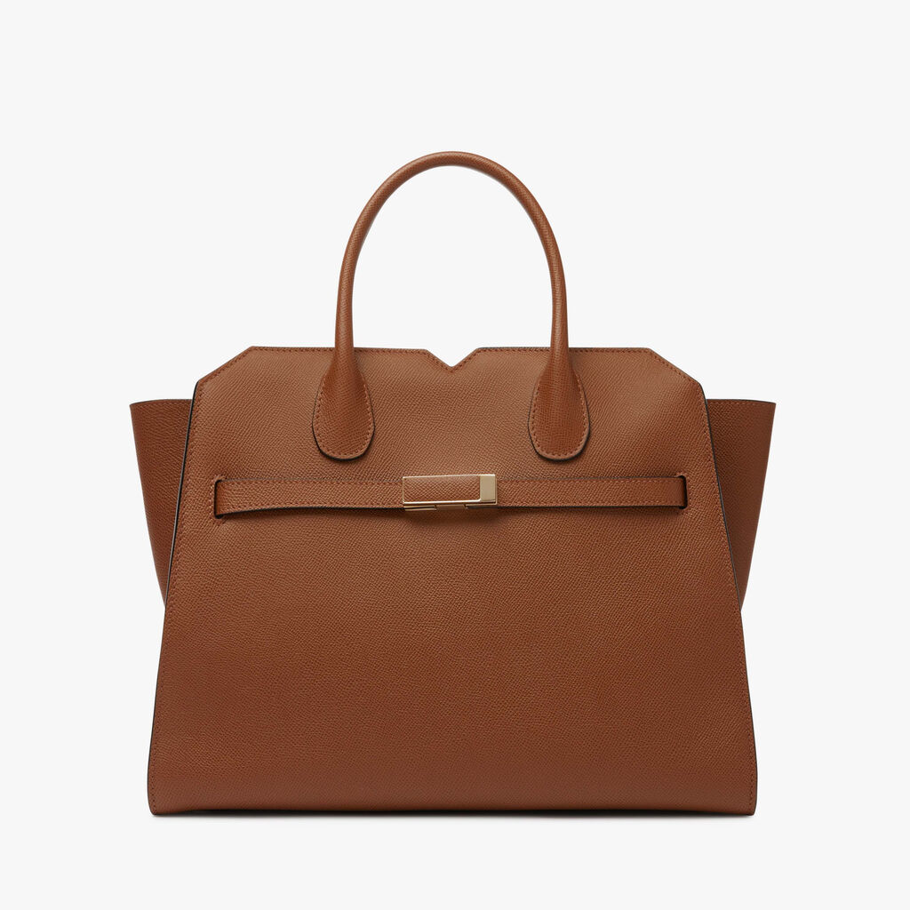 Valextra Borsa a due manici da Donna di Lusso Marrone | Valextra