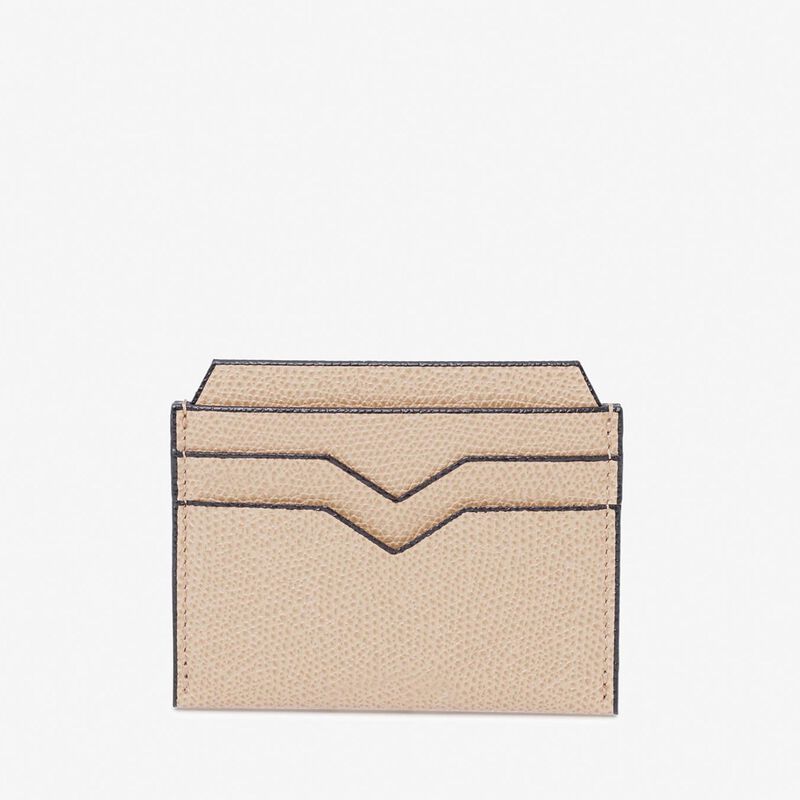 4CC Card Case - Powder Pink - Millepunte calf leather - Valextra - 3