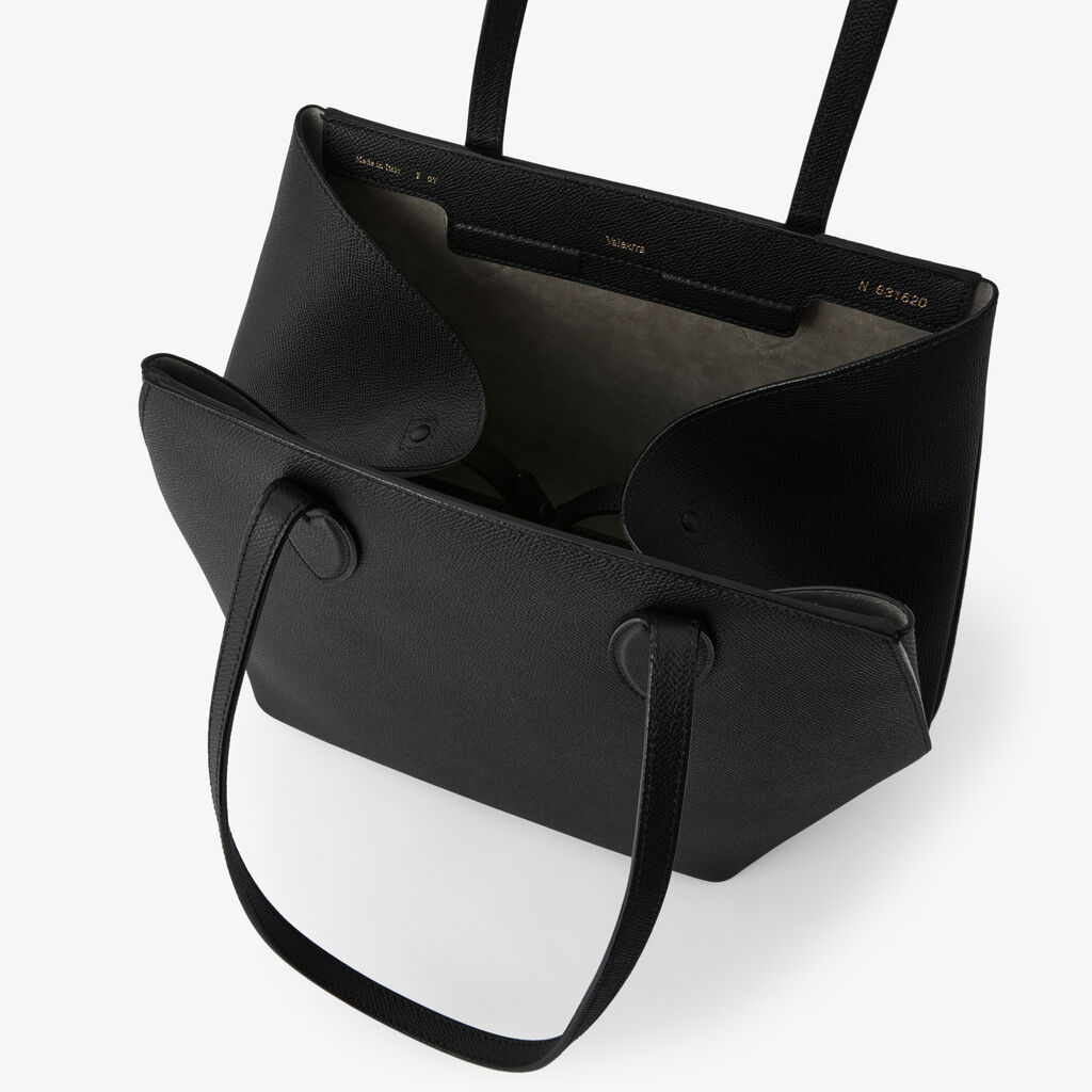 Vivi Shopping Medium Bag -  - Vitello Millepunte Soft - Valextra - 7