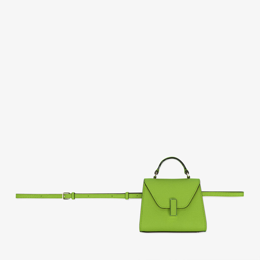 Iside Belt Bag - Apple Green - Vitello VS - Valextra - 1
