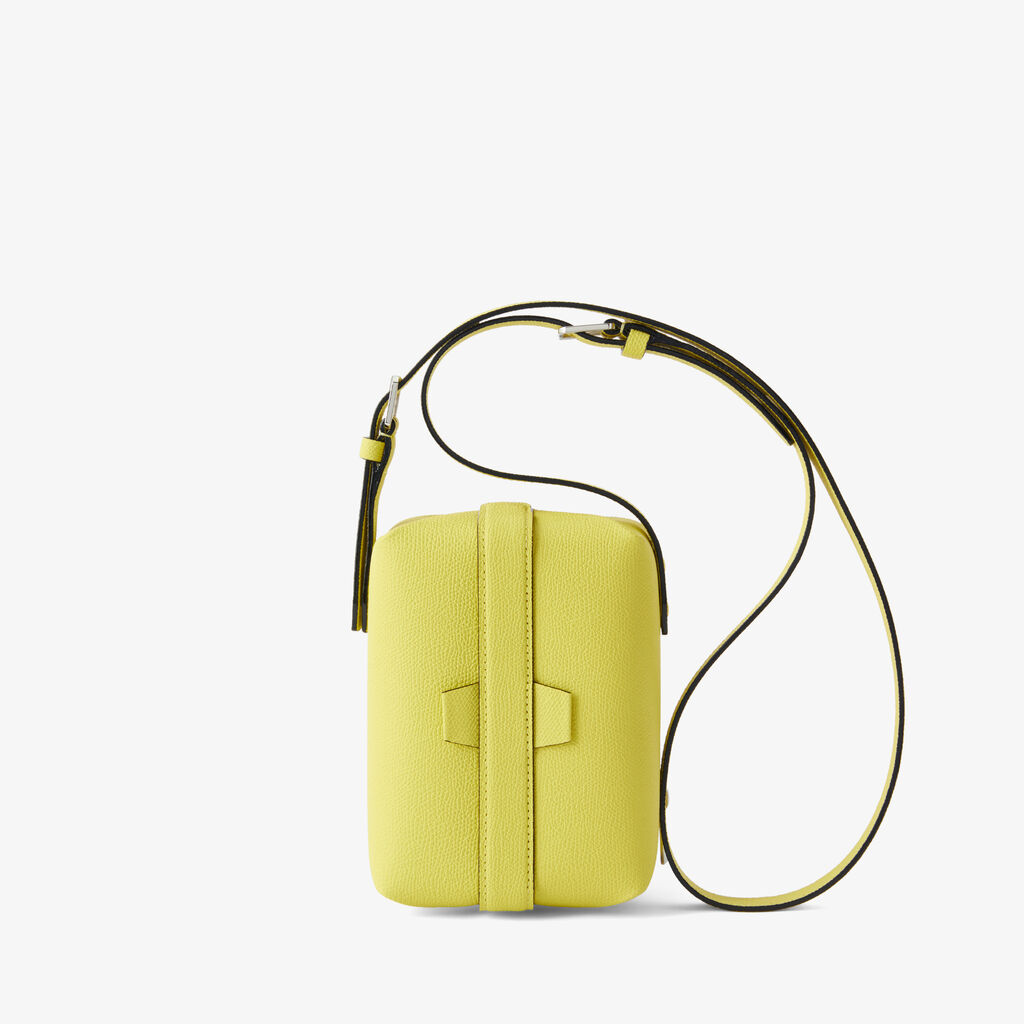 Tric Trac Bag - Citrine Yellow - Vitello VS - Valextra - 1
