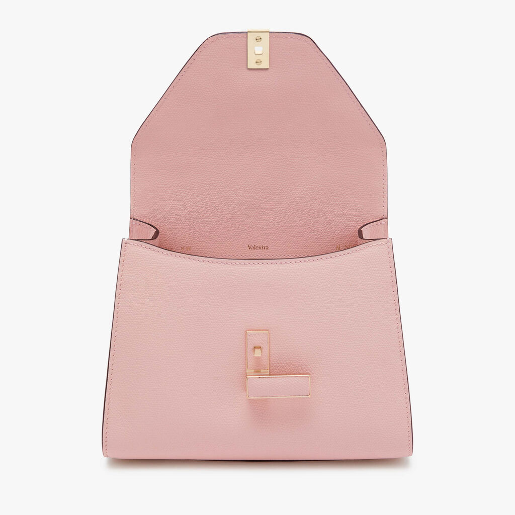 Borsa a Mano Iside Mini - Rosa Peonia - Vitello VS - Valextra - 7