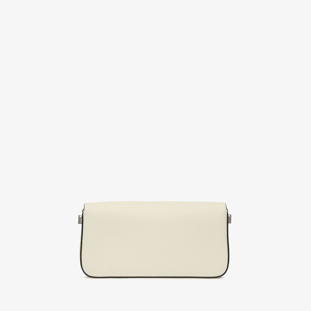 Iside Shoulder Bag - Pergamena White - 1/2 Vitello VS Eco - Valextra - 4