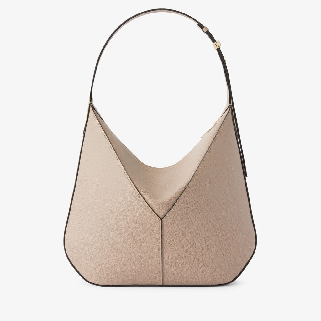 ViVi Hobo Medium Bag -  - Vitello Millepunte Soft - Valextra - 5