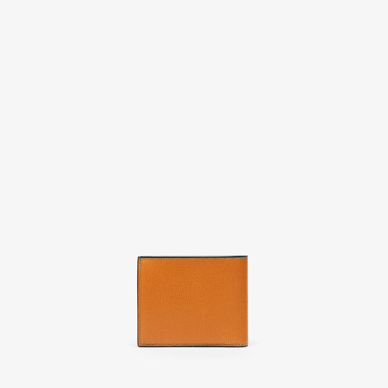 Wallet 4Cc With Coin Holder - Havana Brown - Pav&egrave; calf leather - Valextra - 3