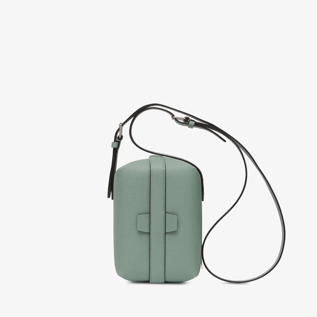 Tric Trac Bag - Eucalyptus Green - Vitello VS - Valextra - 1