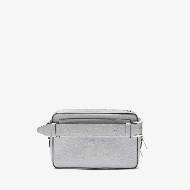 Bum Bag - Stone Grey - Millepunte calf leather - Valextra - 6