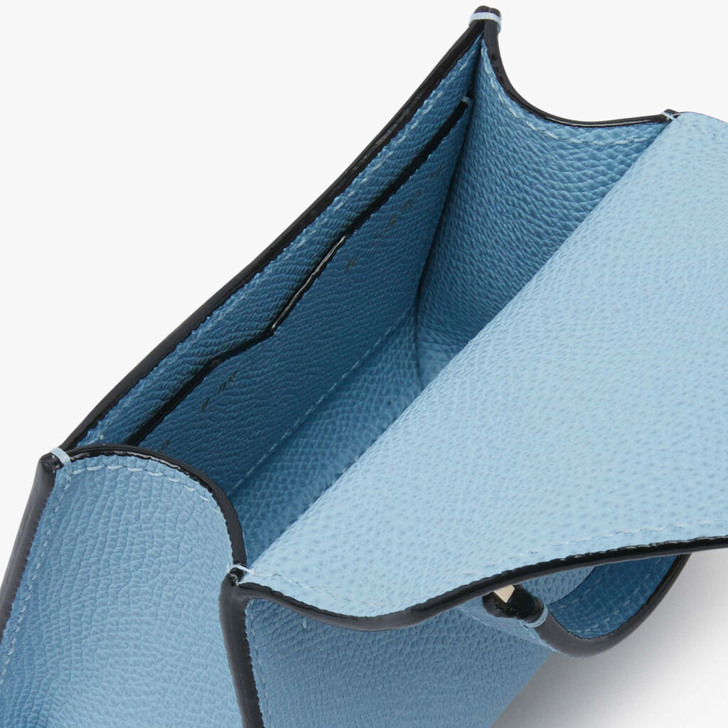 Iside Belt Bag - Cerulean Blue - Vitello VS - Valextra - 4