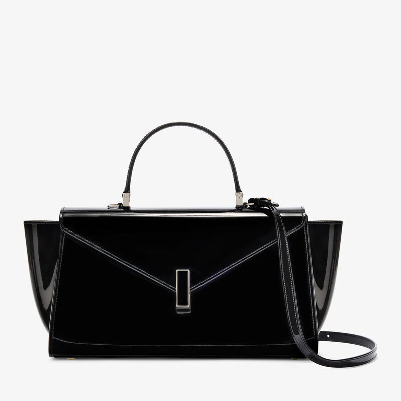 Iside Editor Gloss Top Handle Medium Bag -  - Vitello Chic lucido - Valextra - 1