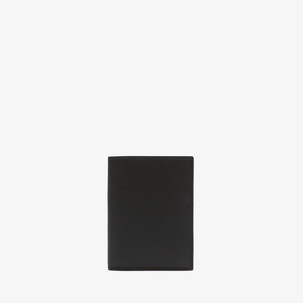 Valextra Portafoglio bifold da Donna in Pelle Nera di Lusso | Valextra