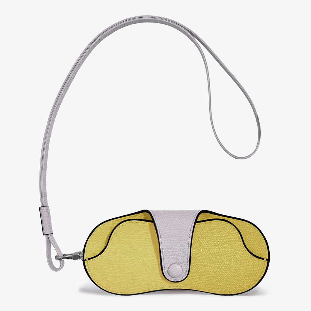 Customised glasses Case with lanyard -  - Vitello VS - Valextra - 1