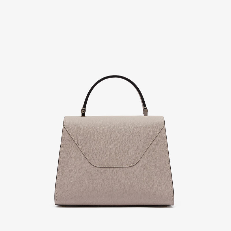 Iside Top handle medium bag - Nude Pink - Millepunte calf leather - Valextra - 6