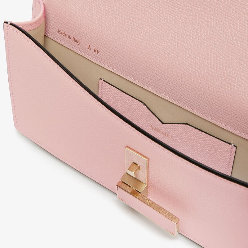 Iside clutch bag - Peony Pink - Millepunte calf leather - Valextra - 4
