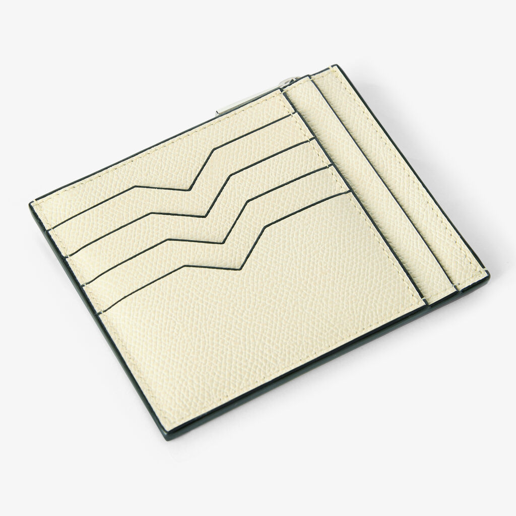 Card Holder 8CC with Zip -  - Vitello VS - Valextra - 3