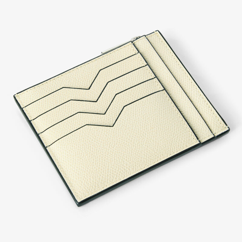 Card Holder 8CC with Zip -  - Vitello VS - Valextra - 3