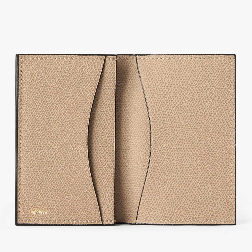 Card Case Onda - Cashmere Beige - Millepunte calf leather - Valextra - 5