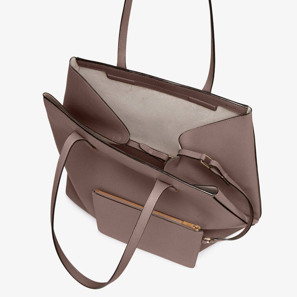 Vivi Shopping Large Bag -  - Millepunte Soft calf leather - Valextra - 10