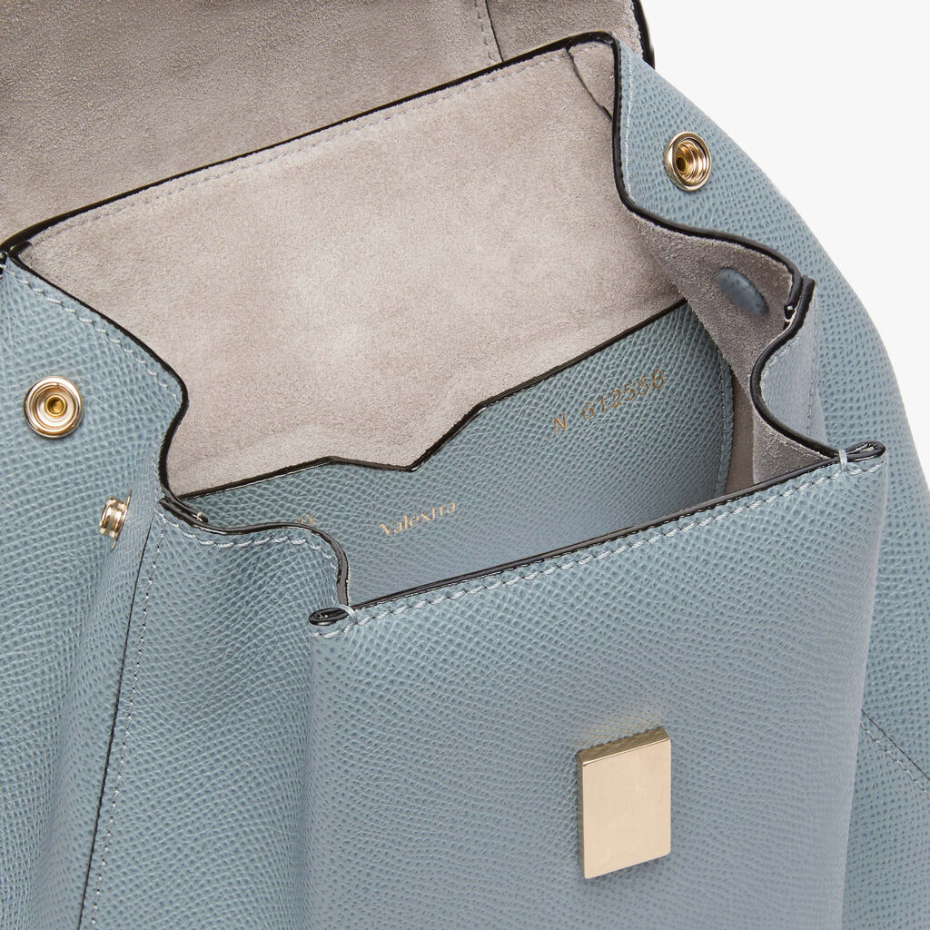 Iside Backpack Mini - Niagara Blue - Vitello Millepunte Soft - Valextra - 5
