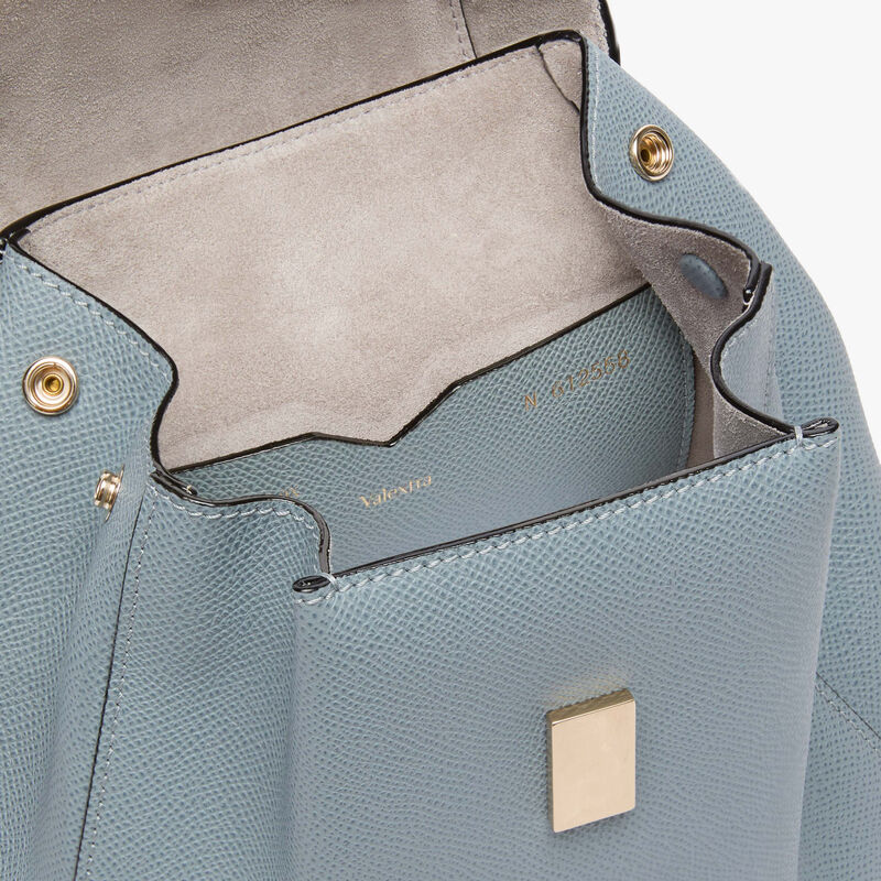Iside Backpack Mini - Niagara Blue - Millepunte Soft calf leather - Valextra - 5