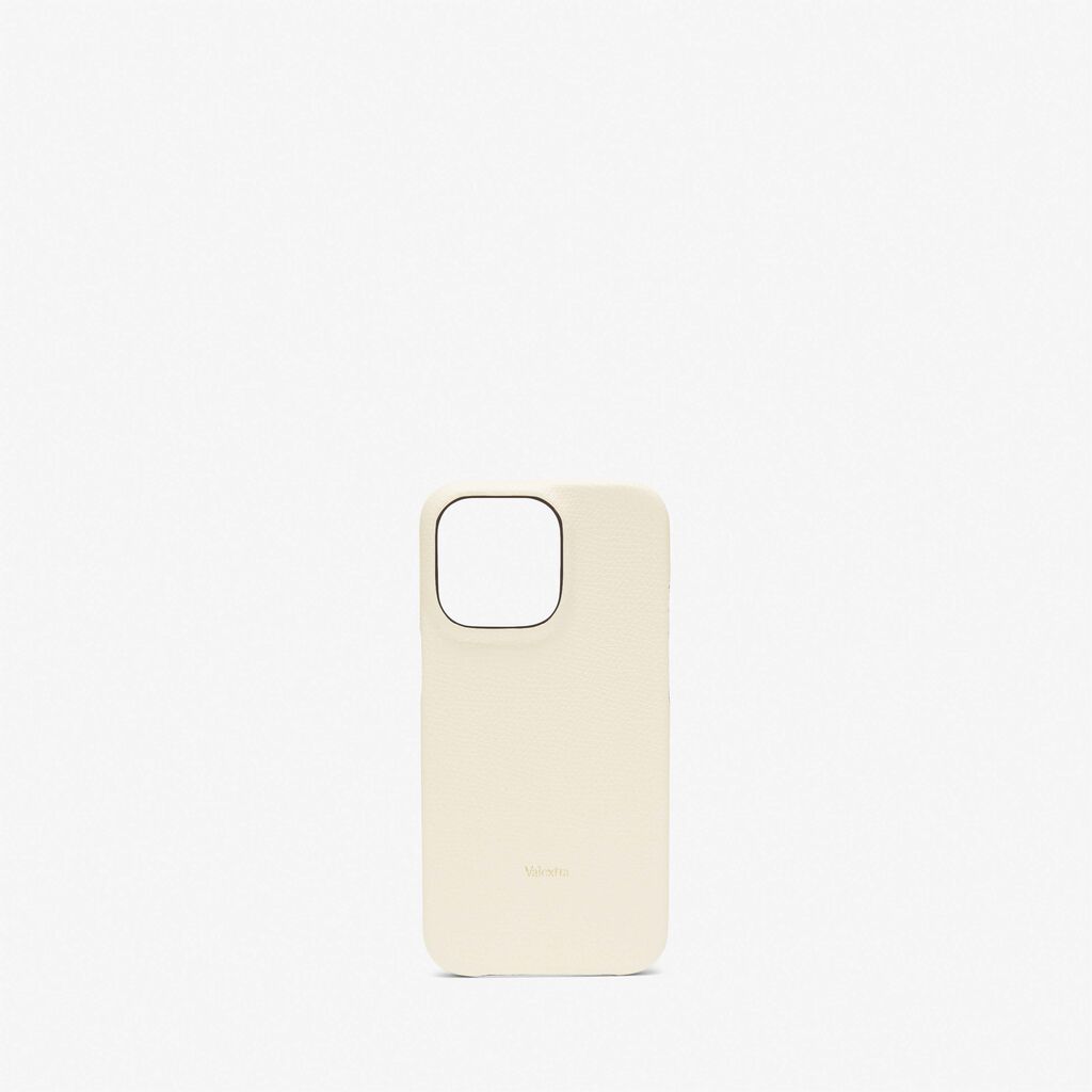Iphone 13 Pro Cover - Pergamena White - Vitello VS - Valextra - 1